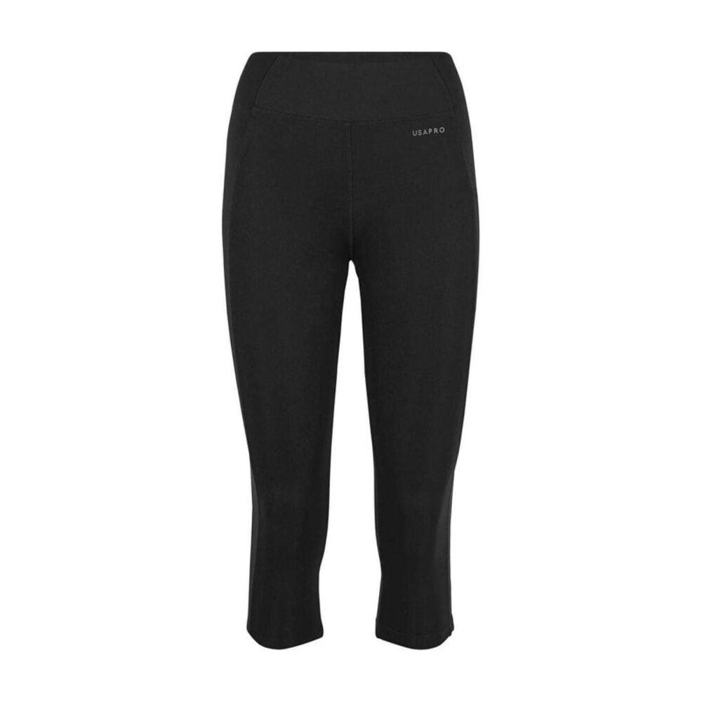 USA Pro Womens/Ladies Leggings / Black